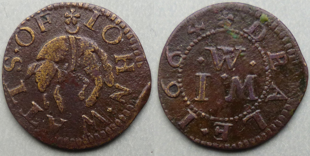 Deal, John Watts 1664 farthing